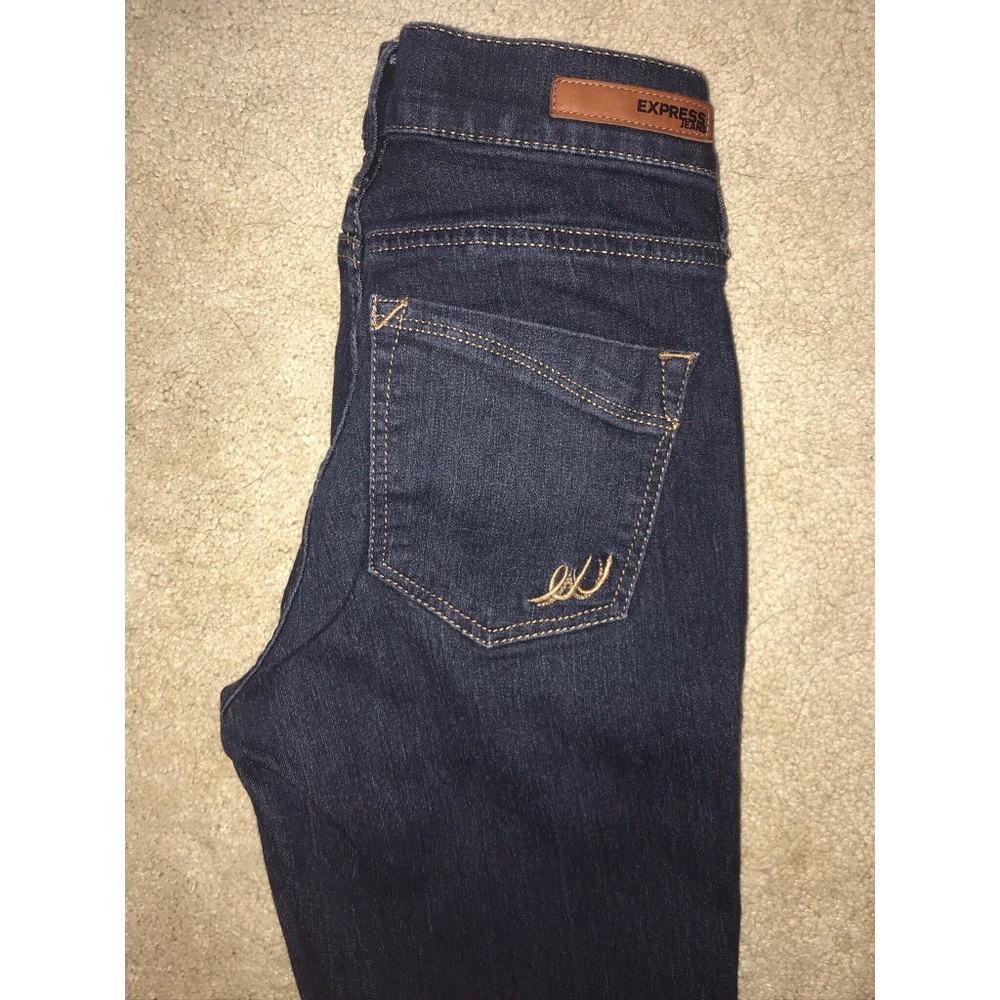 Express Mid Rise Jeans - Picture 4 of 7